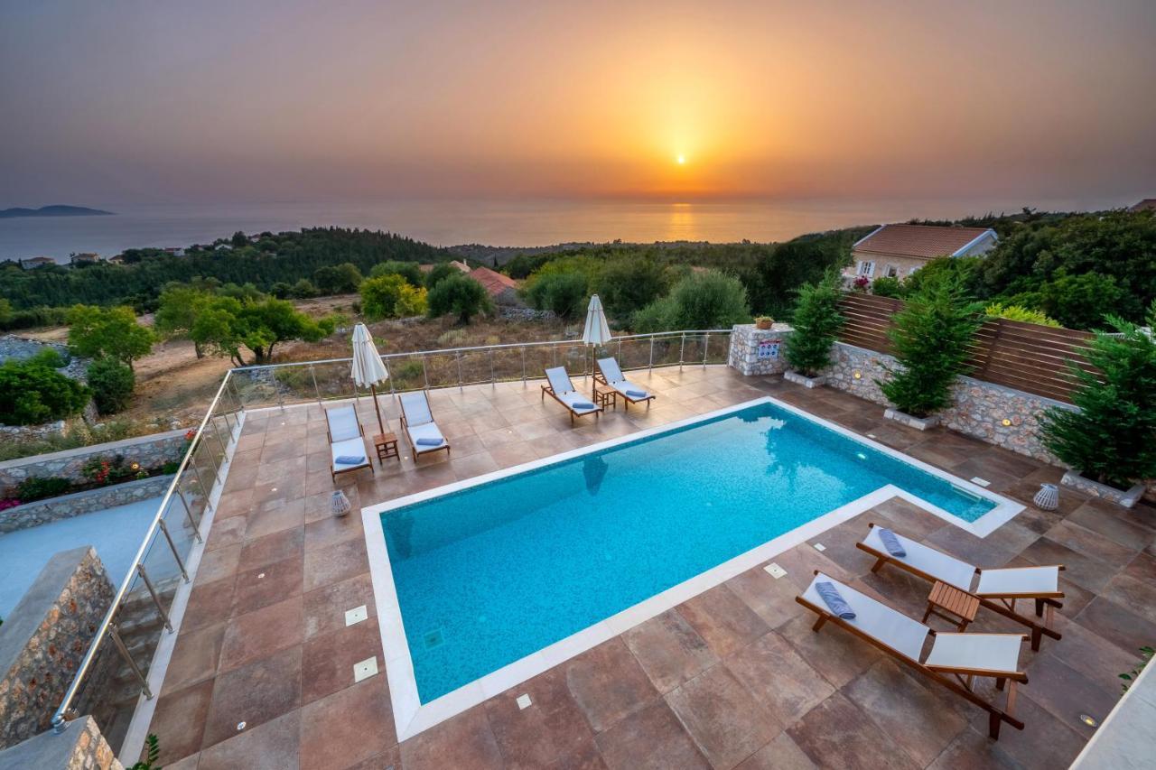 Villa Cleopatra Фіскардо Екстер'єр фото