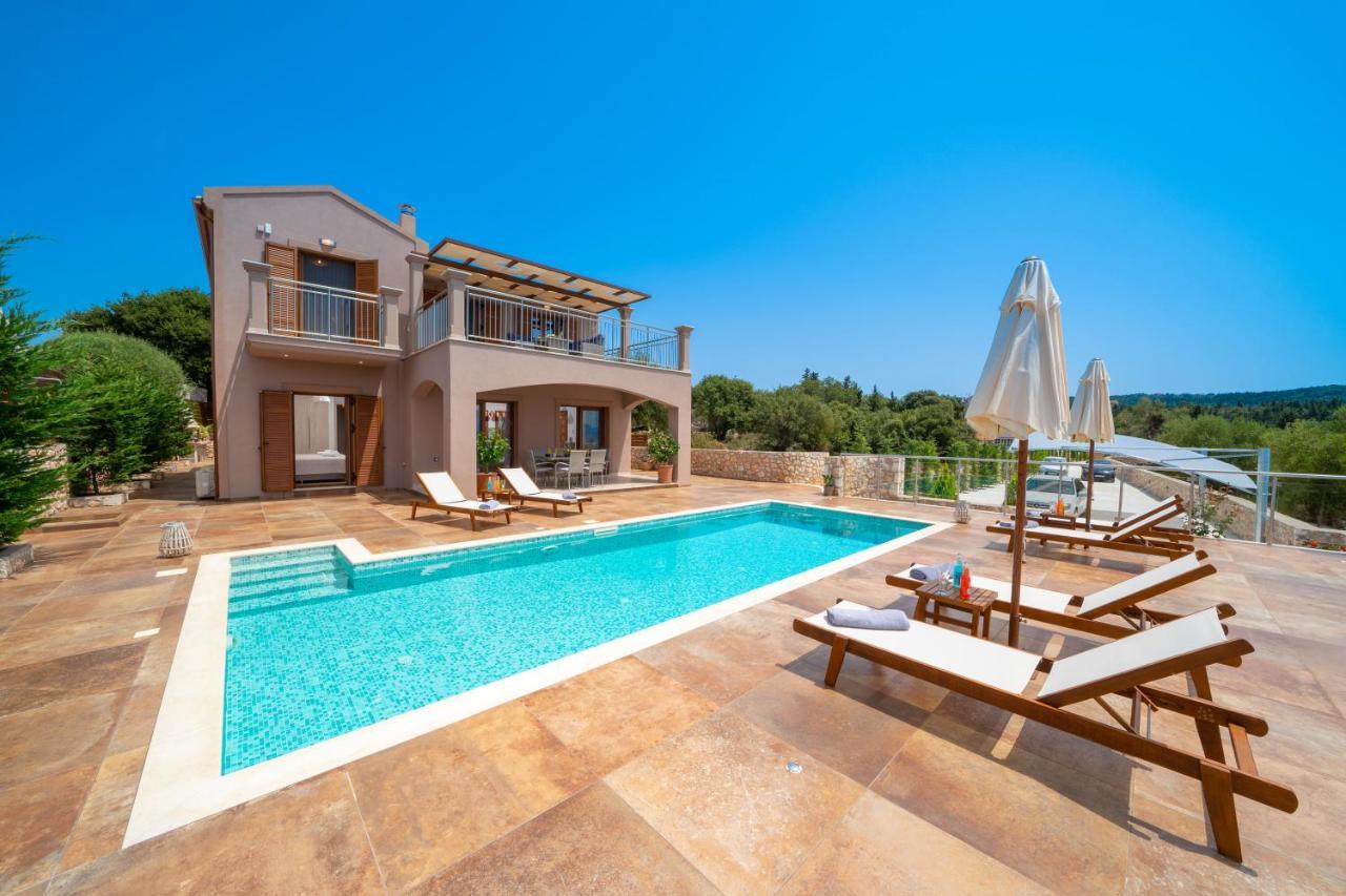 Villa Cleopatra Фіскардо Екстер'єр фото