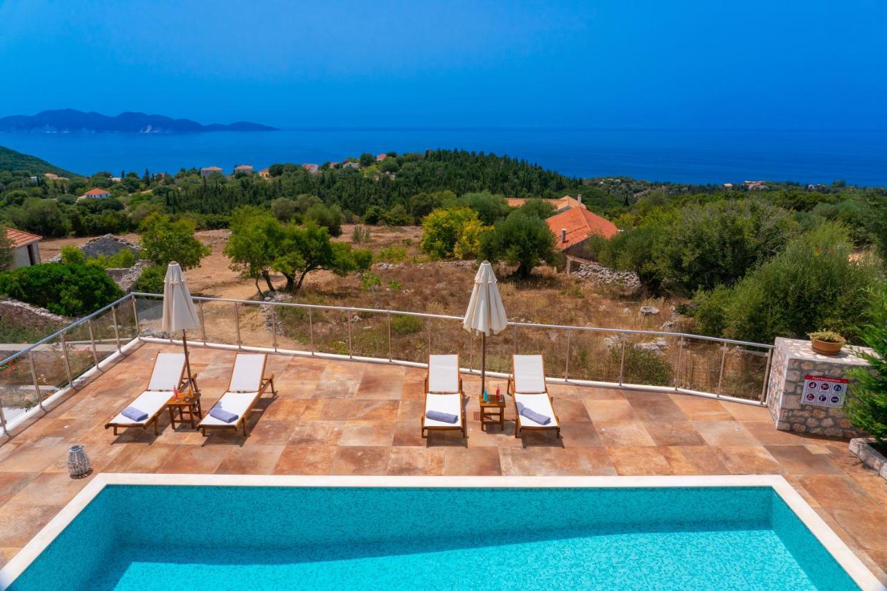 Villa Cleopatra Фіскардо Екстер'єр фото