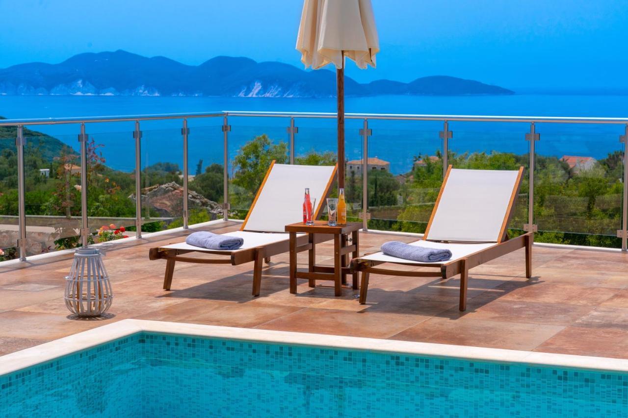 Villa Cleopatra Фіскардо Екстер'єр фото