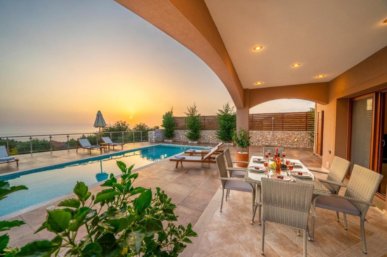 Villa Cleopatra Фіскардо Екстер'єр фото